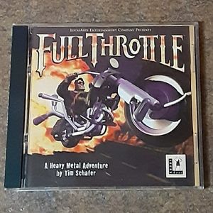 Vintage 1994 LucasArts Entertainment "Full Throttl